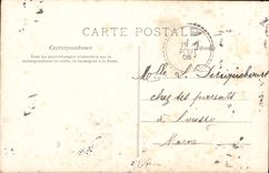 Mujer de la fantasía de la POSTAL de la VENDIMIA