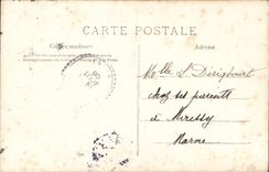 Mujer de la fantasía de la POSTAL de la VENDIMIA