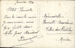 Mujer de la fantasía de la POSTAL de la VENDIMIA