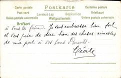 VINTAGE POSTCARD Fantasy Landscape