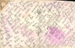 Mujer de la fantasía de la POSTAL de la VENDIMIA