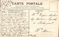 Mujer de la fantasía de la POSTAL de la VENDIMIA