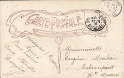 CPA Fantaisie Femme Opera