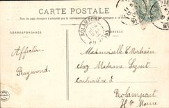 CPA Fantaisie Femme Le cafe de la parisienne 