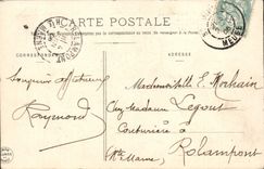 CPA Fantaisie Femme Le cafe de la parisienne 