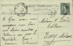 VINTAGE POSTCARD Lyon the Large Theater