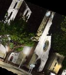CPM Forcalquier La Cathedrale illuminee