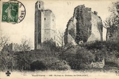 CPA Ruines du Chateau de Chalucet