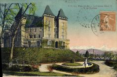 CPA Pau Le Chateau Henri IV et les Pyrenees