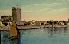 VINTAGE POSTCARD Sables d'Olonne the Tower of Arundel
