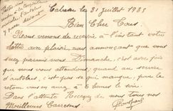 CPA La Sainte Baume Montee A La Grotte