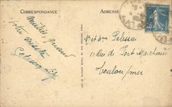 Rocas de la margarita de Islands De Lerins Sainte de la POSTAL de la VENDIMIA