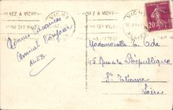 CPA Vichy Le Casino Vu Du Parc