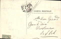 CPA Lourdes Pelerinage Devant Le Rosaire