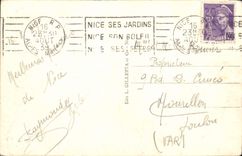 VINTAGE POSTCARD Nice Heavy swell