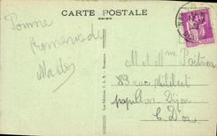 VINTAGE POSTCARD Picturesque Sites Of Frank Count Environs Saline Les Bains Nans under Sainte Anne the Sarrazine cave