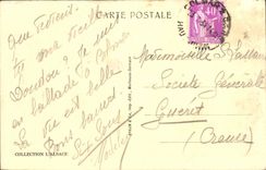 VINTAGE POSTCARD Massive Of Hohneck Fischboedle