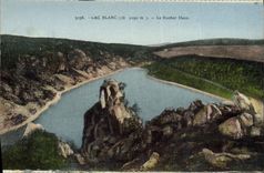 CPA Lac Blanc Le Rocher Hans