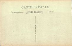 VINTAGE POSTCARD Illustrated Ardeche Louvesc View And the Lake Of the Great Place