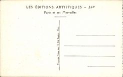 VINTAGE POSTCARD Paris the Pantheon Maindron Cloris Receiving the Baptism Of Saint Remi