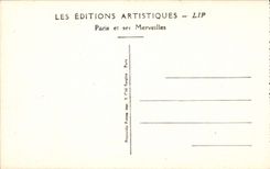 La POSTAL París de la VENDIMIA el panteón H Bouchard con los héroes desconocidos con los mártires sea inconsciente de los muertos para Francia