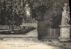 CPA Versailles Le Parc Allee Des Marmousets