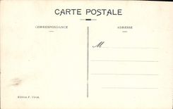 VINTAGE POSTCARD Heavy Panoramic View