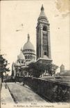 VINTAGE POSTCARD Paris the Basilica Of the Sacring Heart the Bell-tower