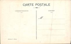 CPA Lourdes Le Chateau Et La Ville