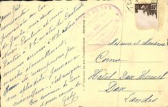 VINTAGE POSTCARD Cauterets the Lake De Gaube