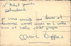 VINTAGE POSTCARD Fantasy Happy New Year