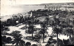 CPM Nice Les Jardins Albert 1er