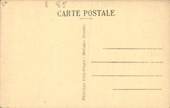 VINTAGE POSTCARD Vouvant Tower Known as De Melusine