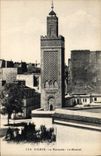 CPA Paris La Mosquee Le Minaret