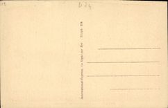 VINTAGE POSTCARD Megeve Tom Thumb in Fall