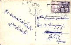 VINTAGE POSTCARD To remember of Doors