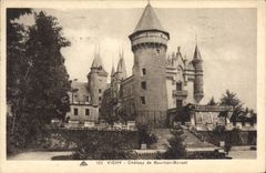 VINTAGE POSTCARD Vichy Castle of Busset Bourbon
