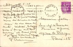 CPA Vichy Chateau de Bourbon Busset