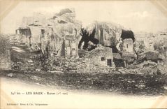 CPA Les Baux Ruines