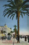 VINTAGE POSTCARD Cannes Walk of the Small cross