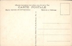 VINTAGE POSTCARD Cannes Walk of the Small cross