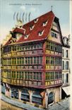 VINTAGE POSTCARD Strasbourg Kammerzell House