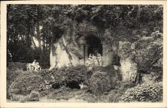 Parque de la POSTAL de la VENDIMIA del castillo de Versalles el matorral de los baños de Apolo