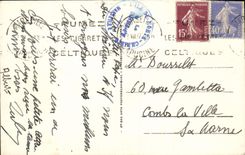 CPA Marseille Chateau d'If Le Donjon et les Remparts