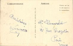 VINTAGE POSTCARD Gorges of the Tarn Malene View and Falls