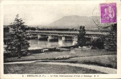 CPA Hendaye Le Pont International d'lrun a Hendaye