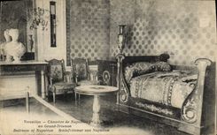 Sitio de Versalles de la POSTAL de la VENDIMIA de Napoleon 1r en Trianon grande