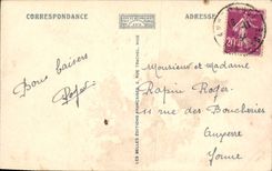 CPA Chateau De Chillon et la Dent Du Midi