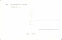 POSTAL de la VENDIMIA Sables d'Olonne la dimensión salvaje