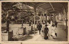 VINTAGE POSTCARD Vichy Gone Covered